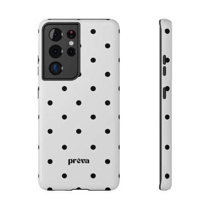 B&W polka dots Phone Case