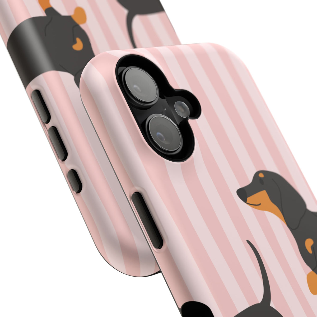 Dachshund Pink Stripes