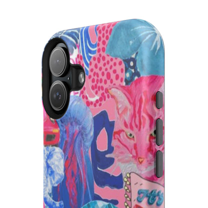 Vibrant Galaxy Collage Phone Case