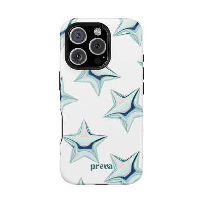 White Starburst Phone Case