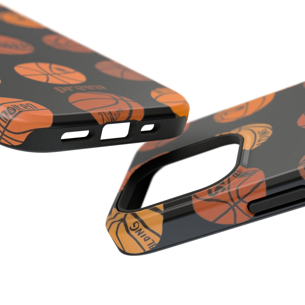Black Basketball Phone Case