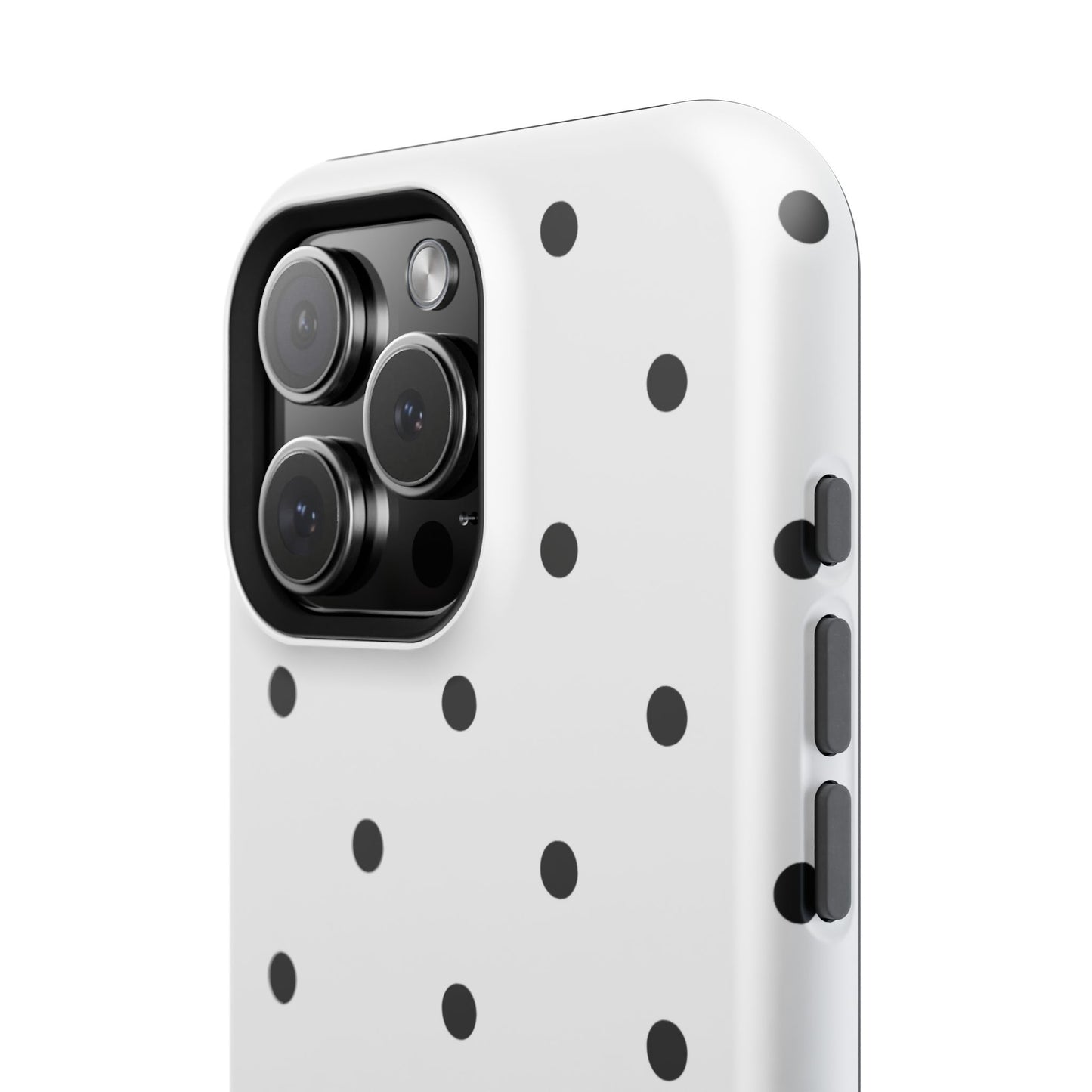 B&W polka dots Phone Case