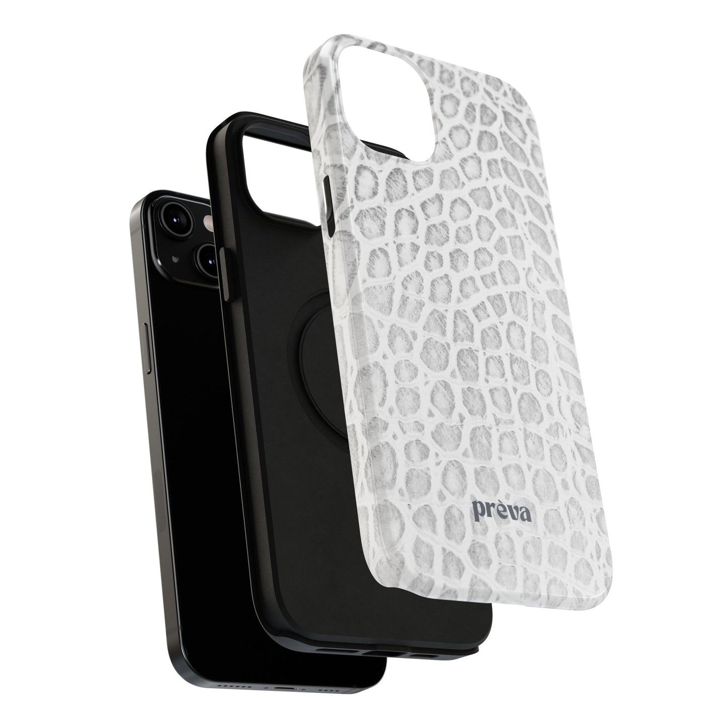 White Snake Phone Case