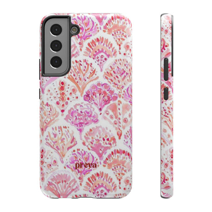 Pink Shell Watercolor Phone Case