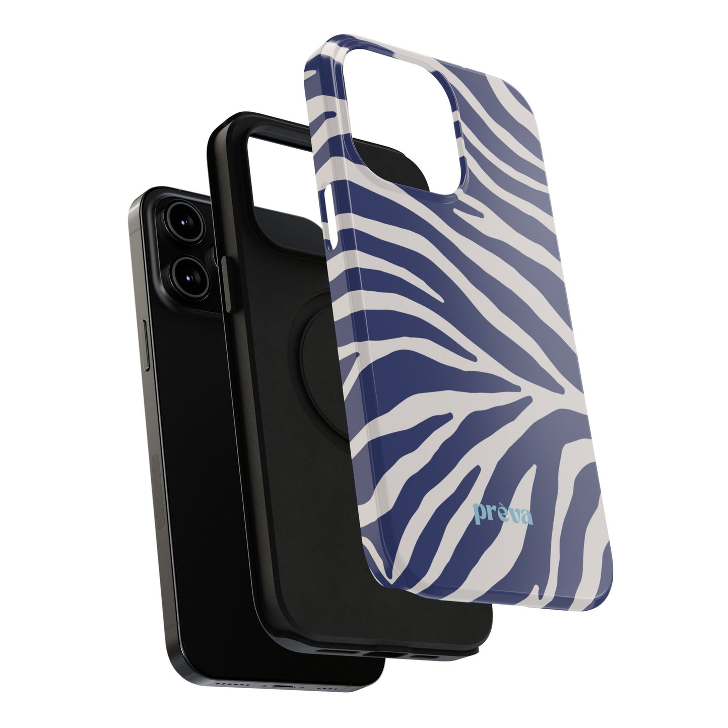 Blue Zebra Phone Case