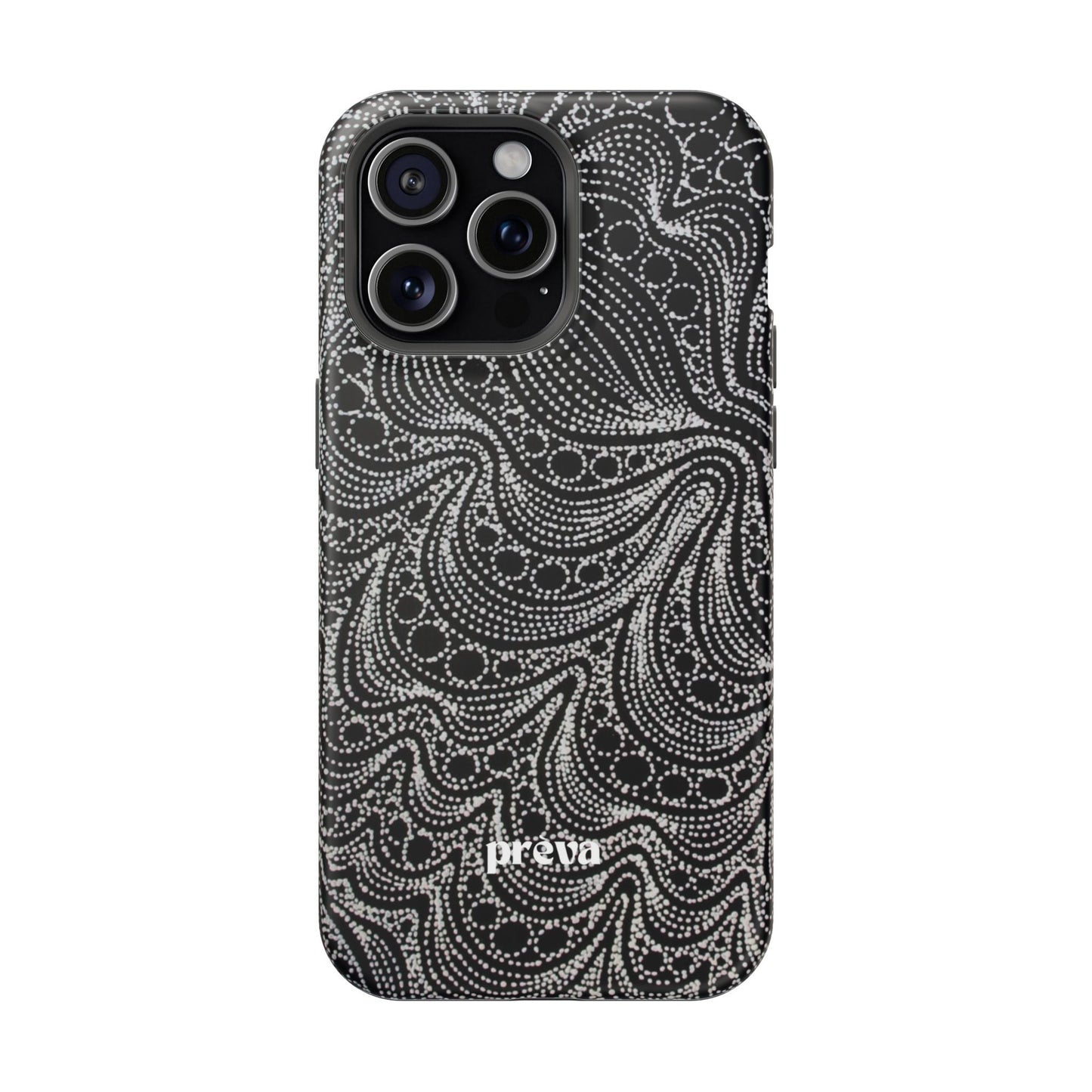 Abstract Midnight Lace Phone Case