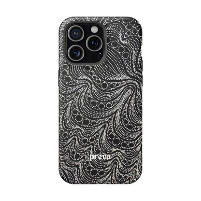 Abstract Midnight Lace Phone Case