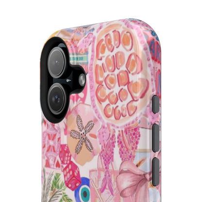Pink Tropical Collage Phone Case