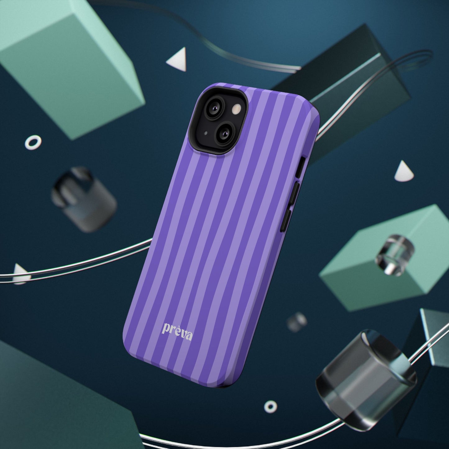Lavender Stripes Phone Case