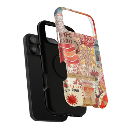 Vintage Floral Collage Phone Case