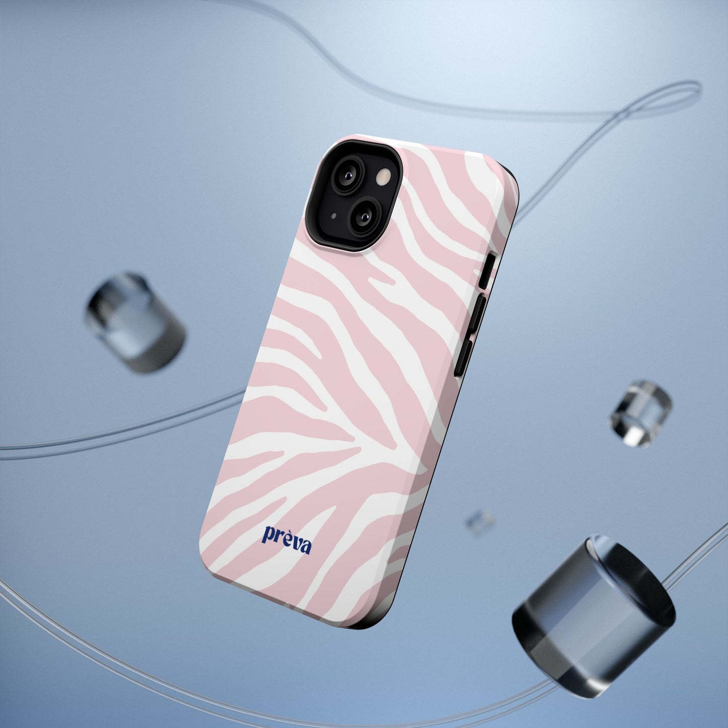 Pink Zebra Phone Case