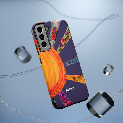 Purple Cancun Sun Phone Case
