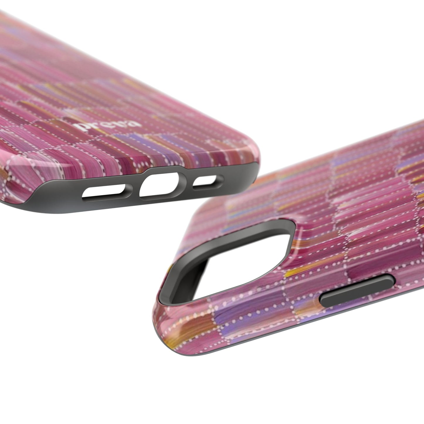 Pink Brushstroke Phone Case