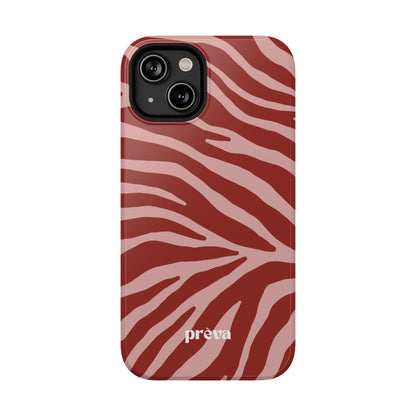 Red Zebra Phone Case
