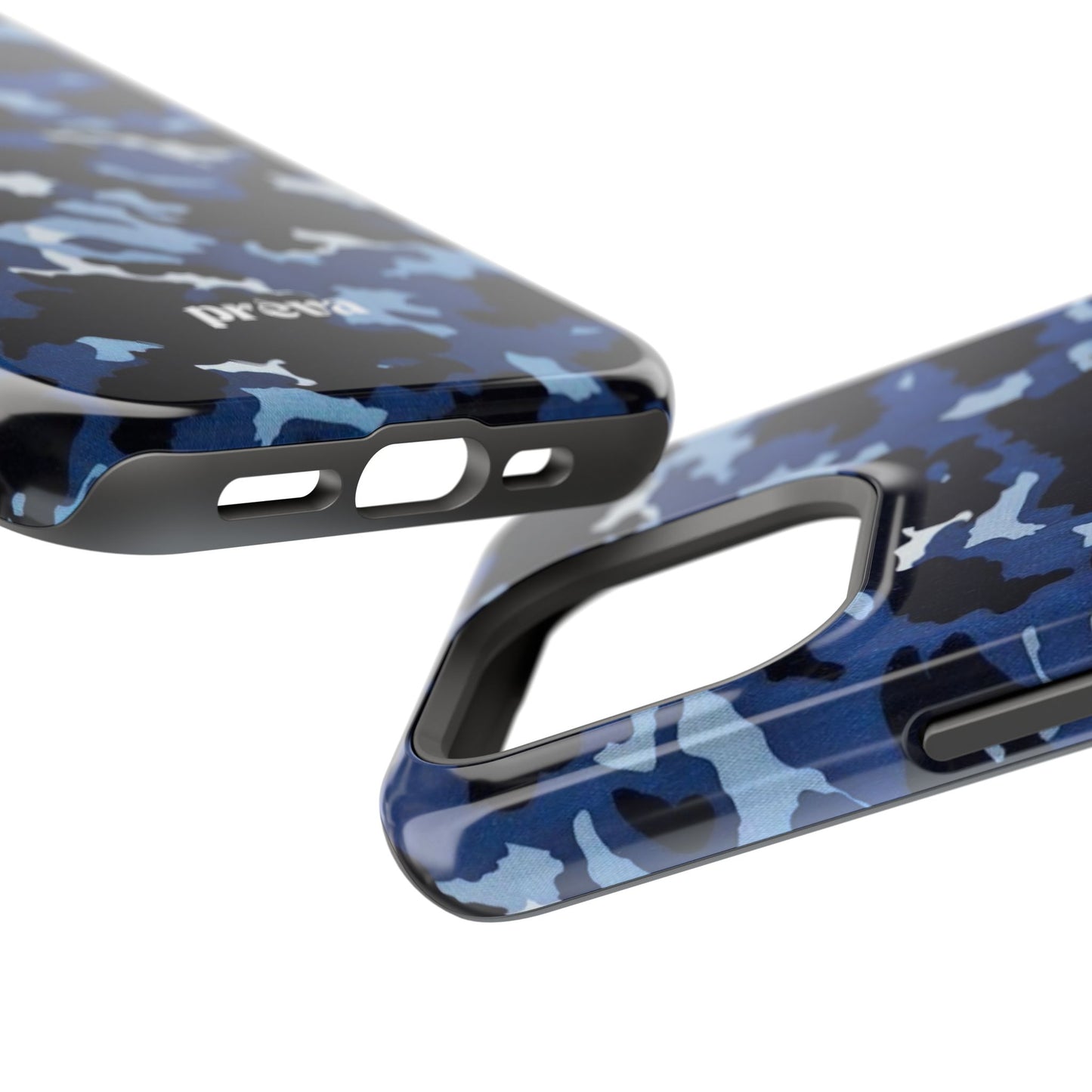 Blue Camo Phone Case