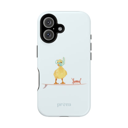 Scuba Duck Stripes Phone Case