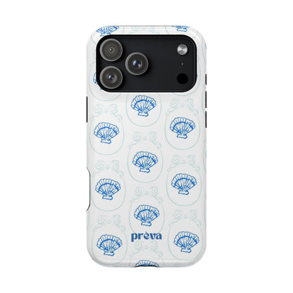 Fancy Teal Shell Phone Case