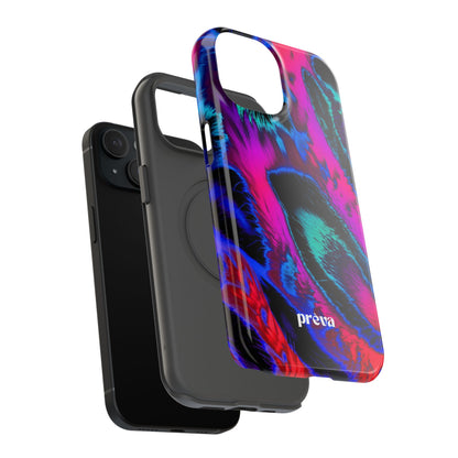 Neon Swirl Phone Case
