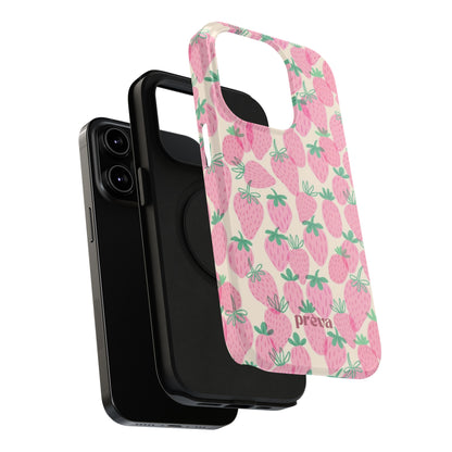 Pink Strawberry Phone Case