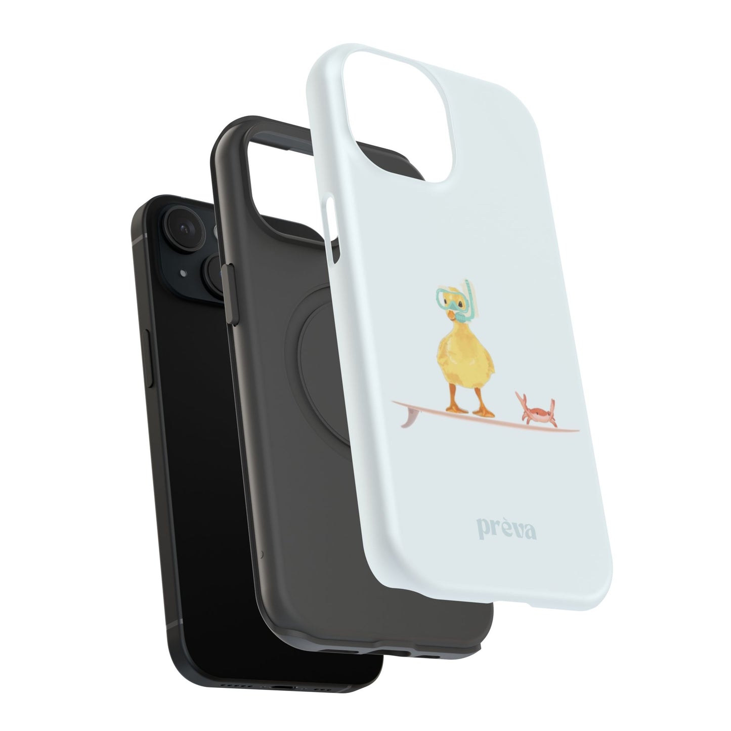 Scuba Duck Stripes Phone Case
