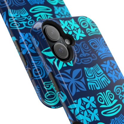 Blue Tiki Phone Case