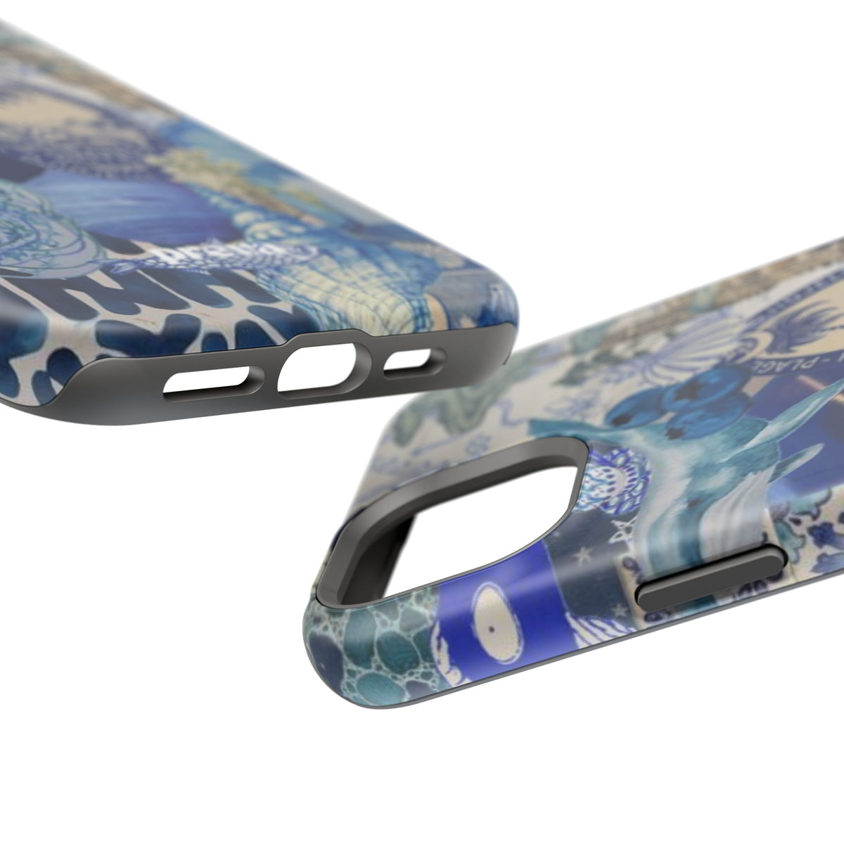 Blue Night Collage Phone Case