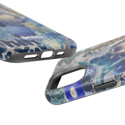 Blue Night Collage Phone Case