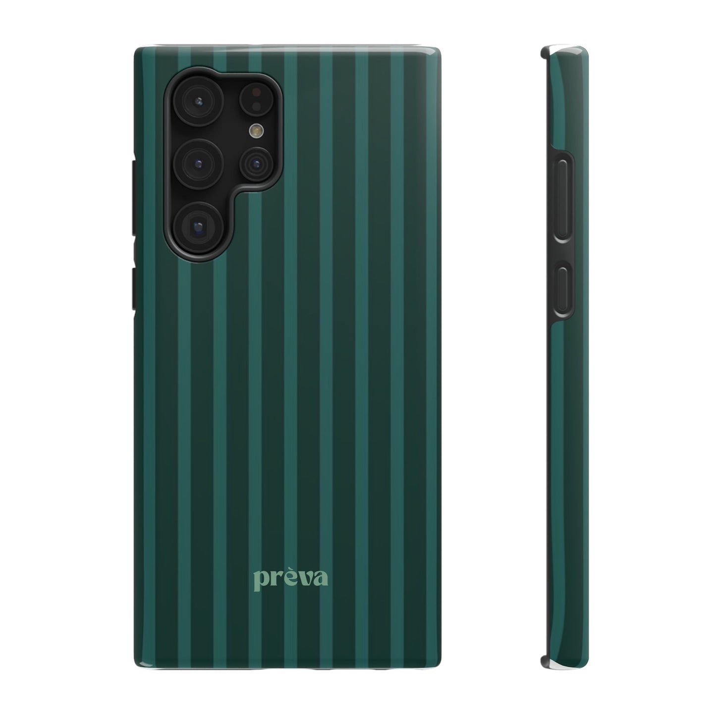 Striped Green Phone Case