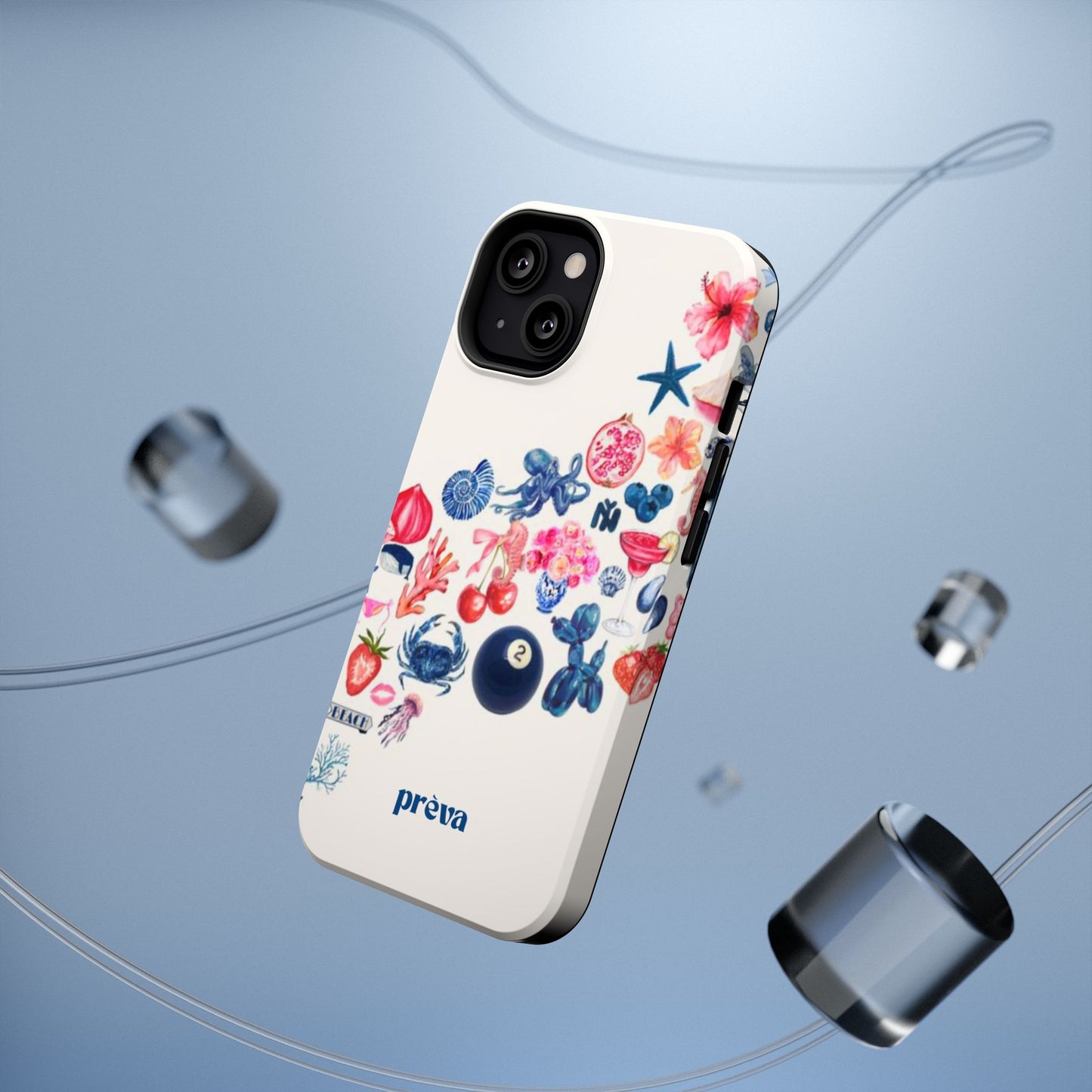 Collage Wave Phone Case