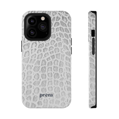 White Snake Phone Case