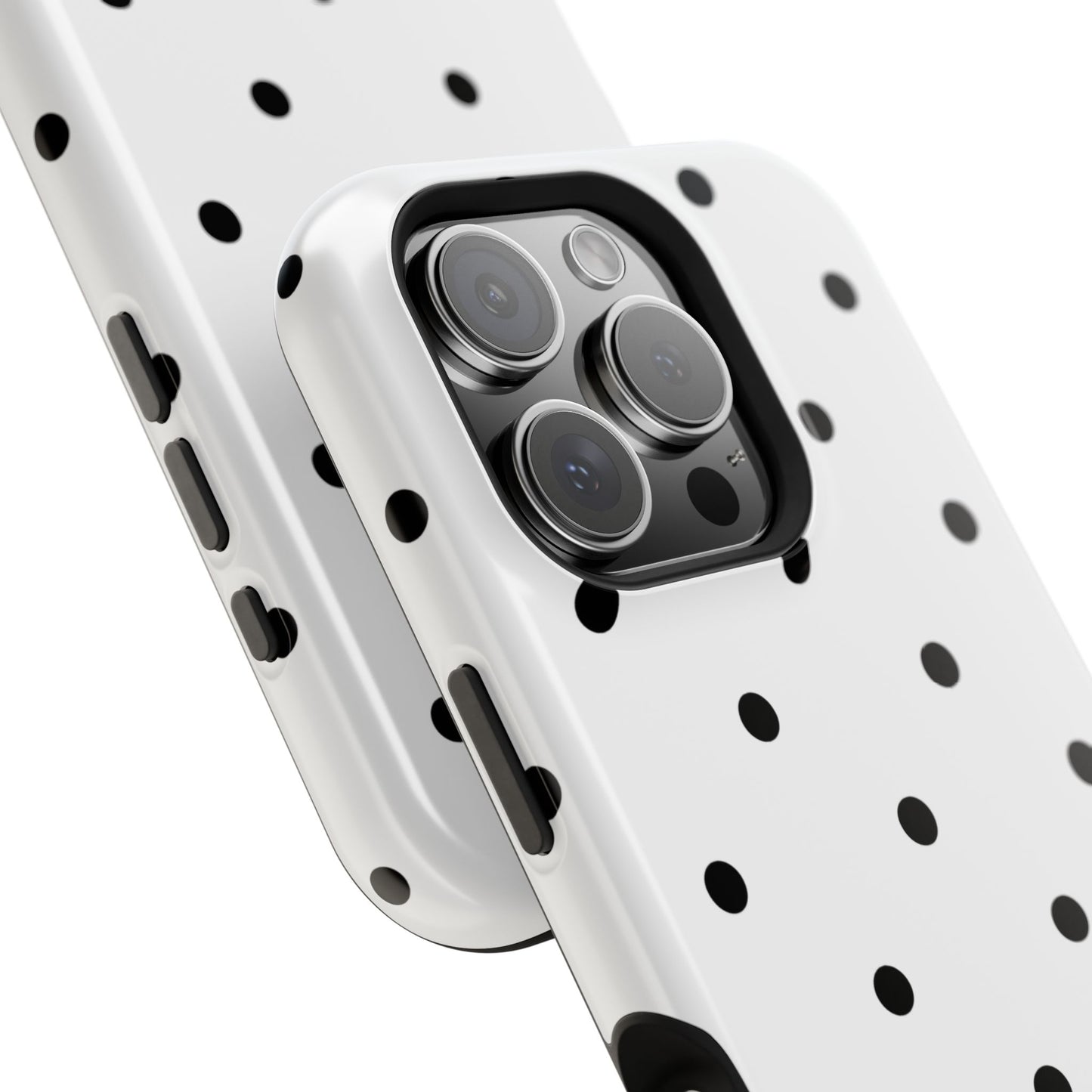 B&W polka dots Phone Case