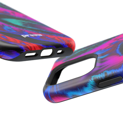 Neon Swirl Phone Case