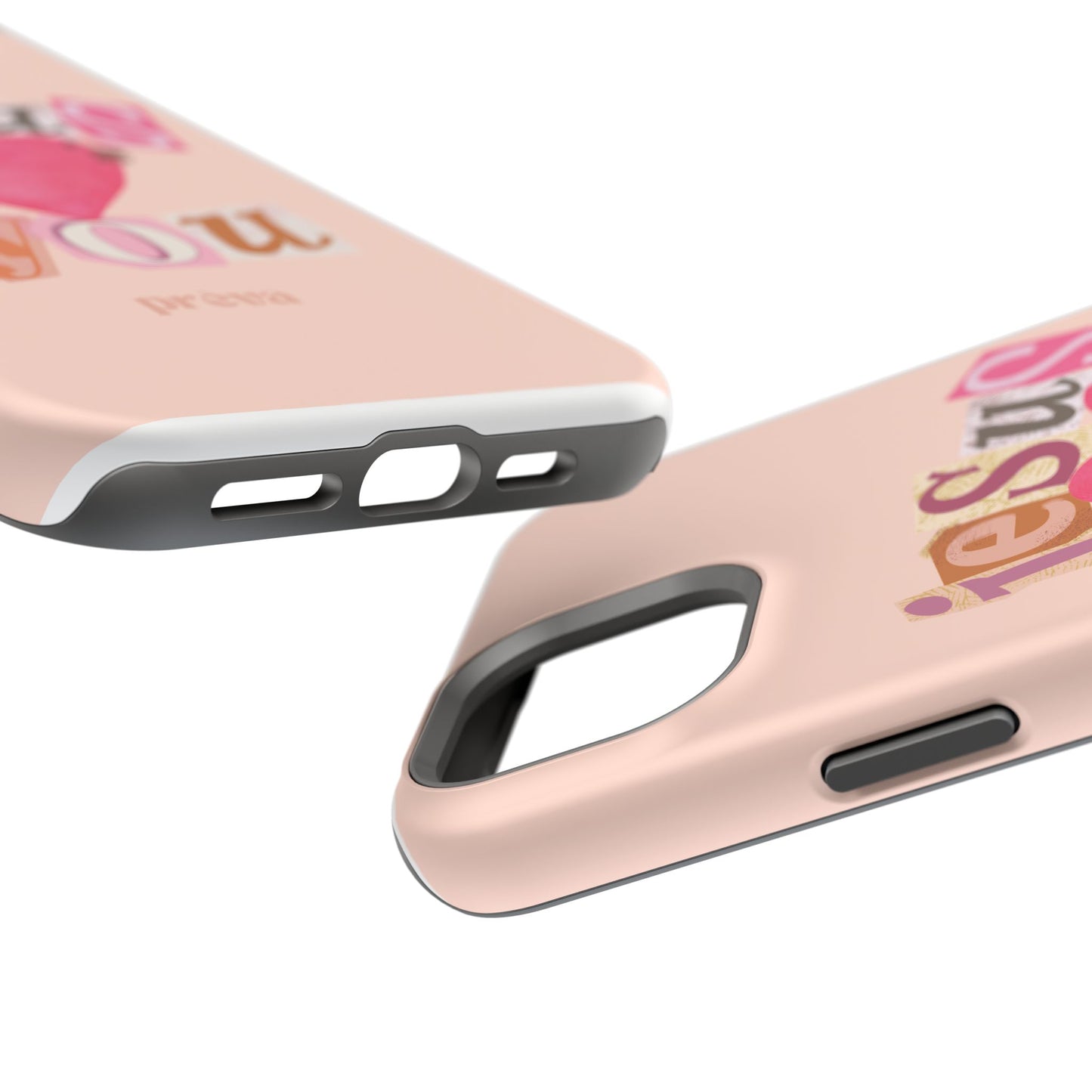 Pink Jesus Loves You Phone Case