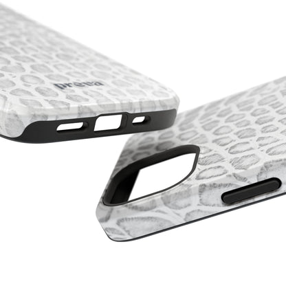White Snake Phone Case