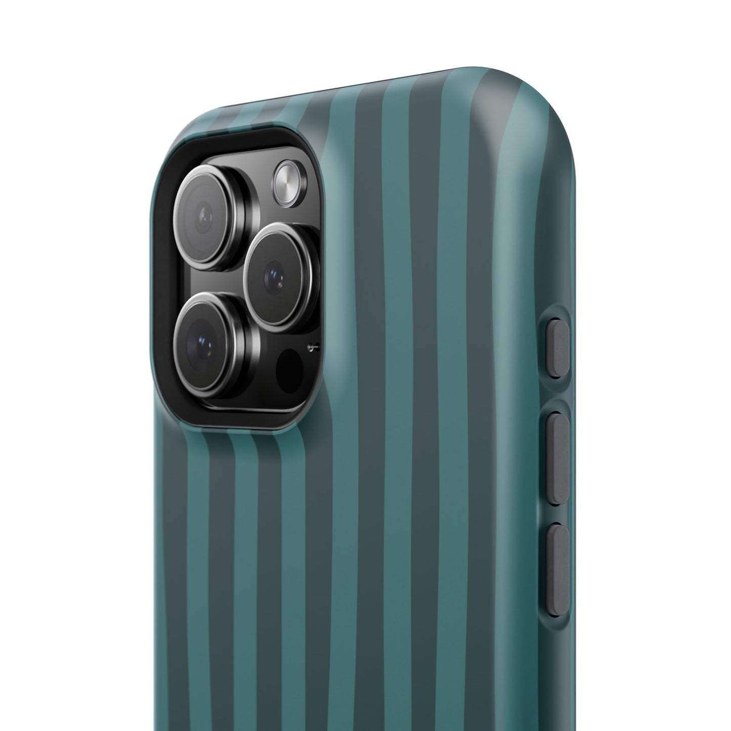 Dark Stripes Turquoise Phone Case