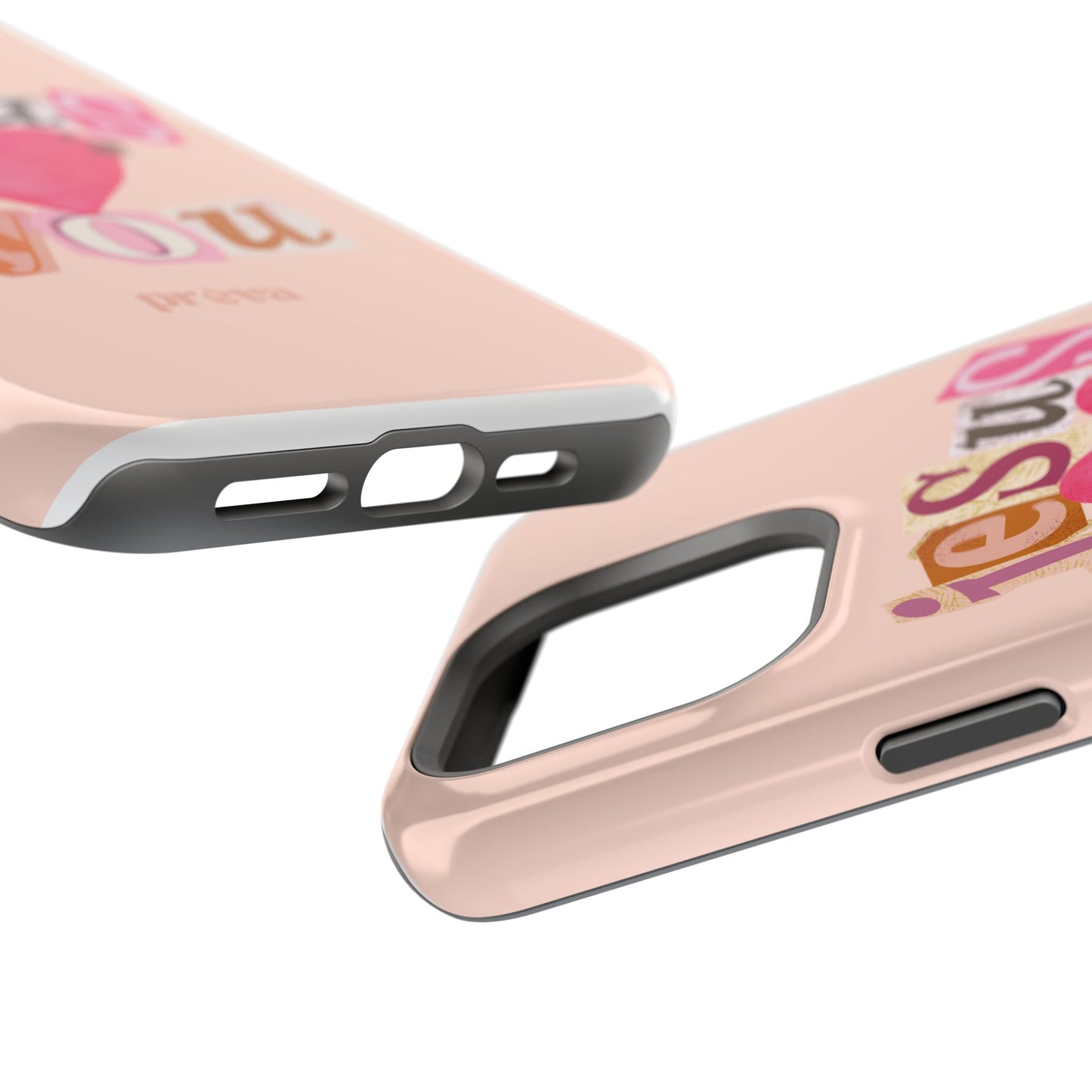 Pink Jesus Loves You Phone Case