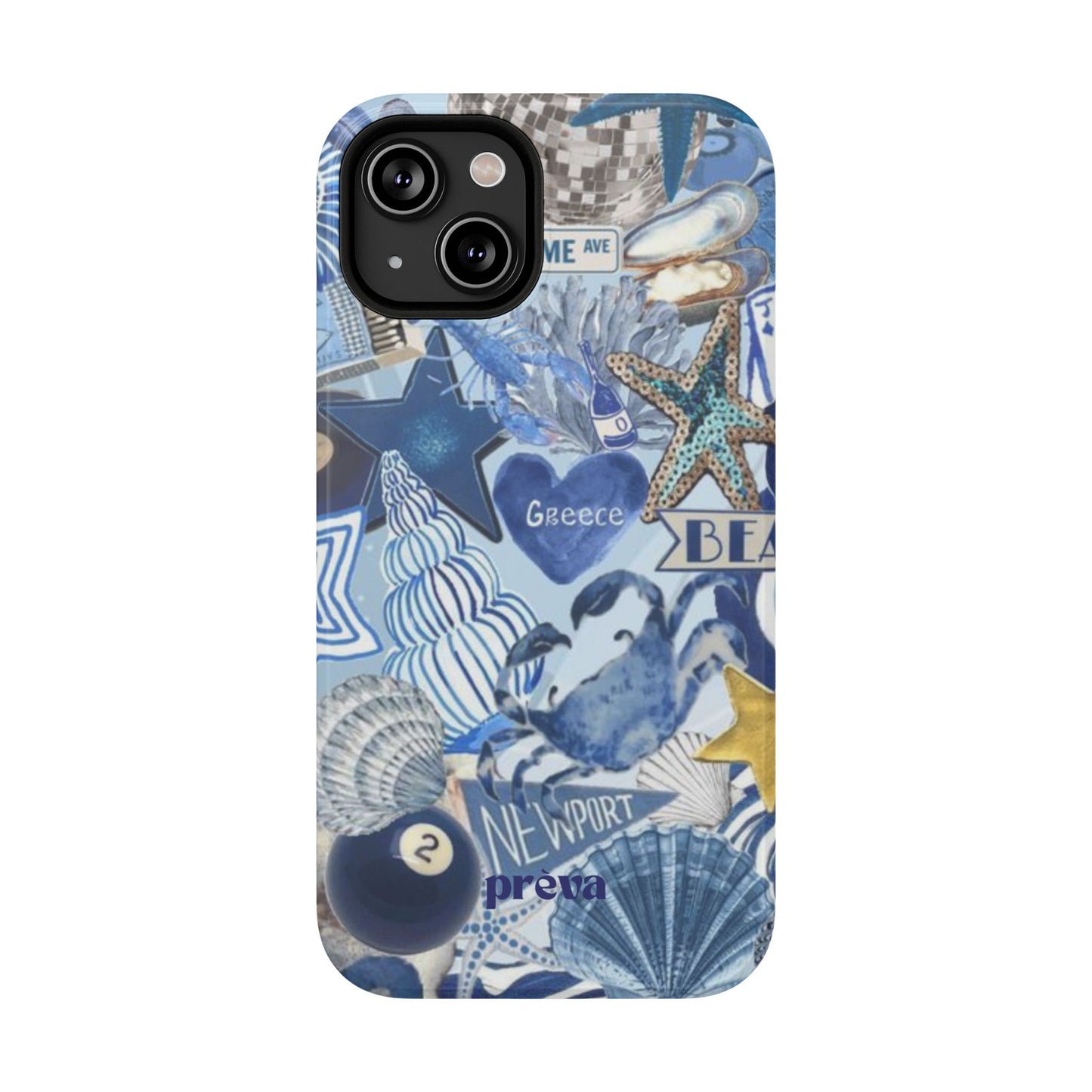 Coastal Collage Phone Case