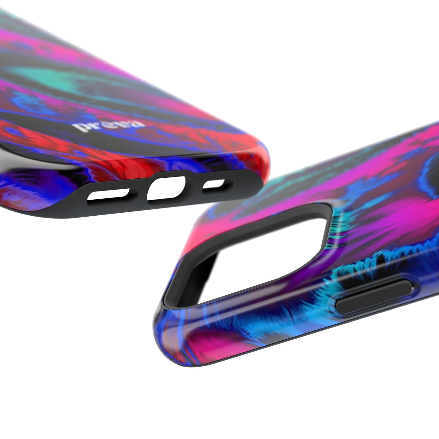 Neon Swirl Phone Case