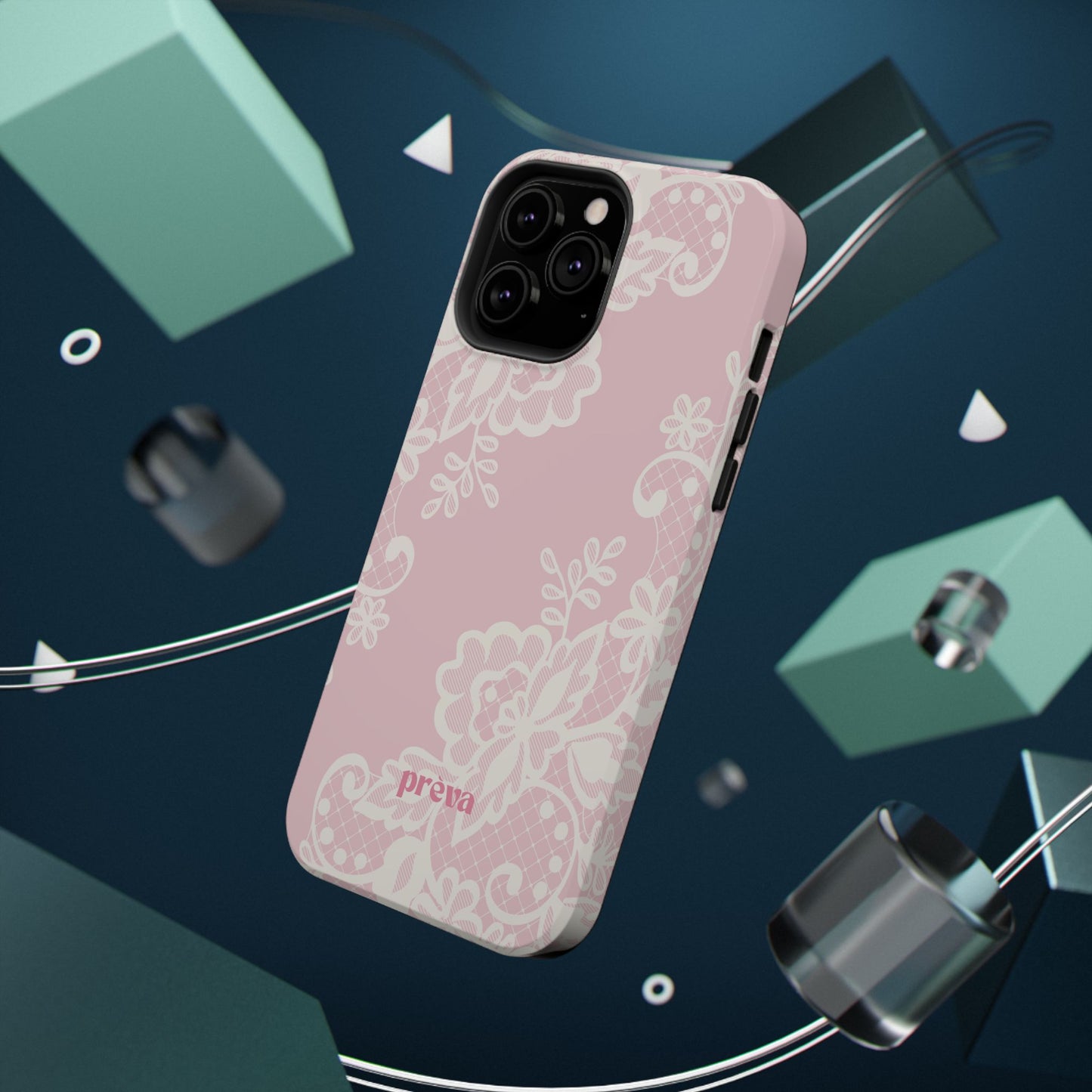 Pink Lace x Rylee Phone Case