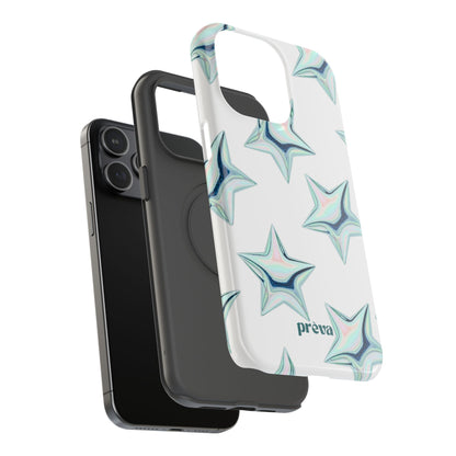 White Starburst Phone Case