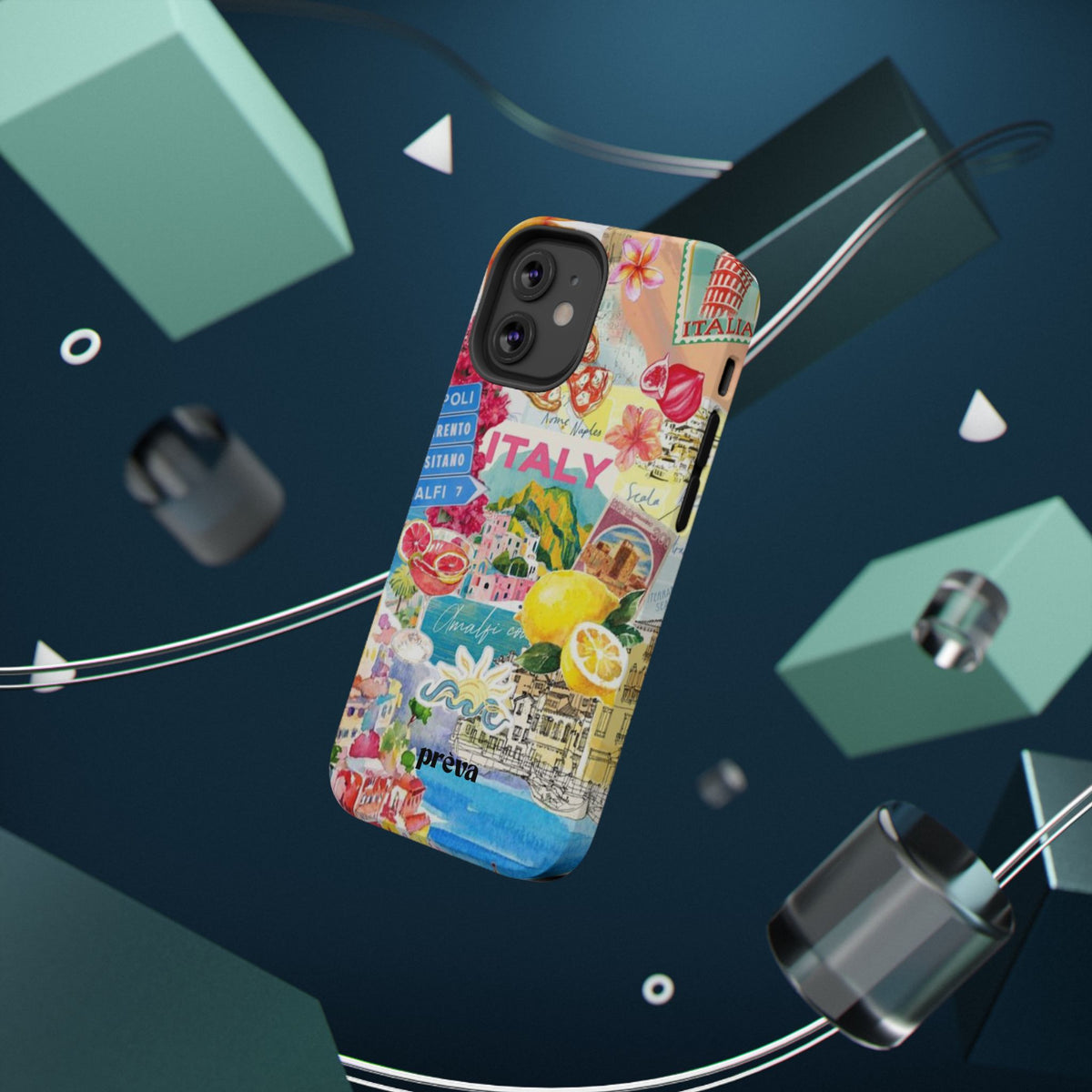 Italy Collage Phone Case