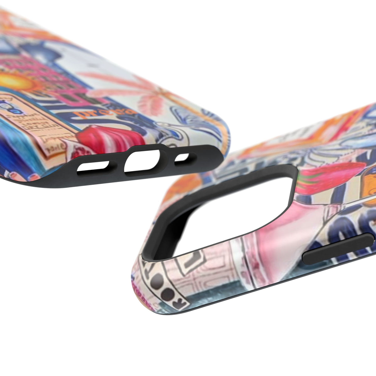 Tropical Beach Collage Phone Case