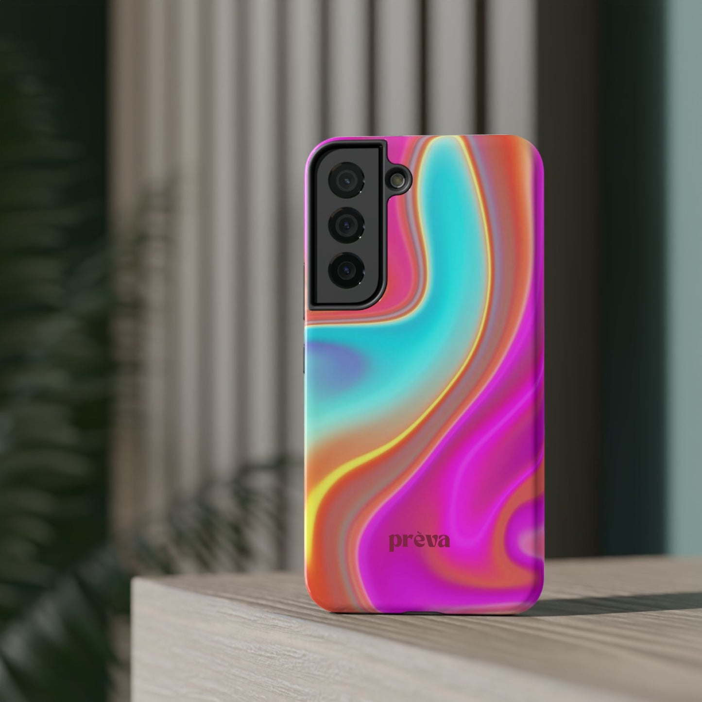 Iridescent Swirl Phone Case