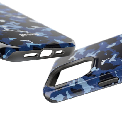 Blue Camo Phone Case