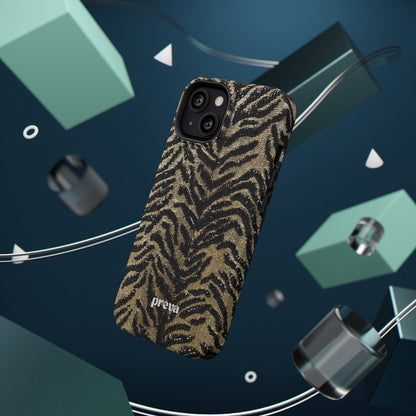 Phone Case — Impact‑Resistant Tiger Print Rug Texture