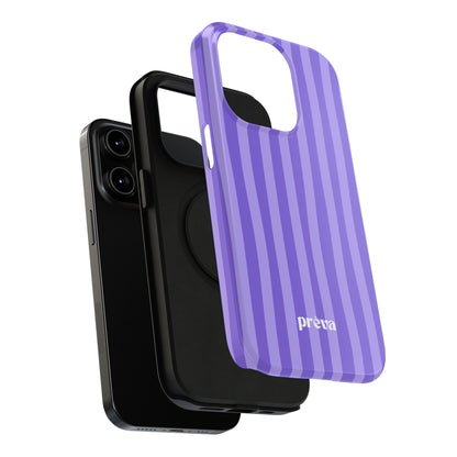 Lavender Stripes Phone Case