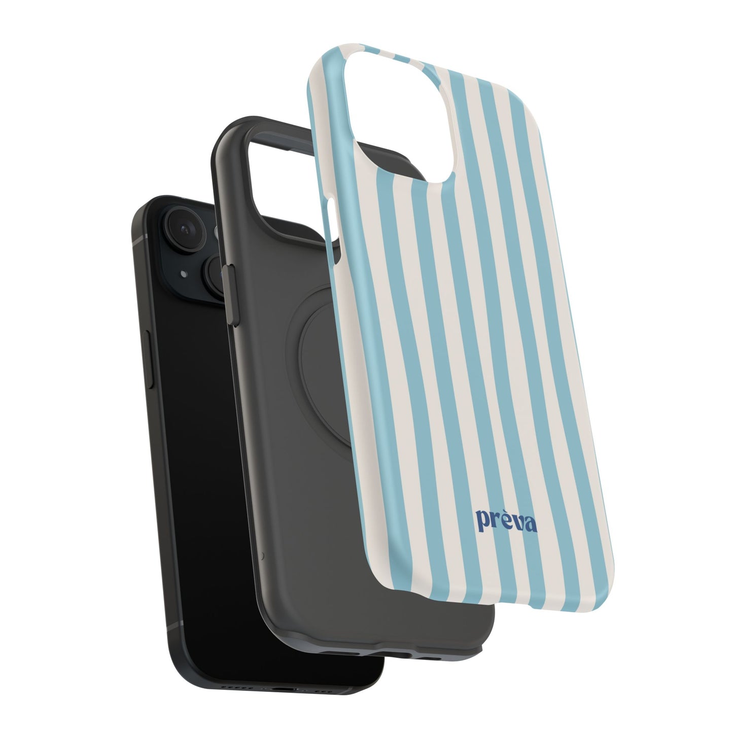 Striped Blue Phone Case