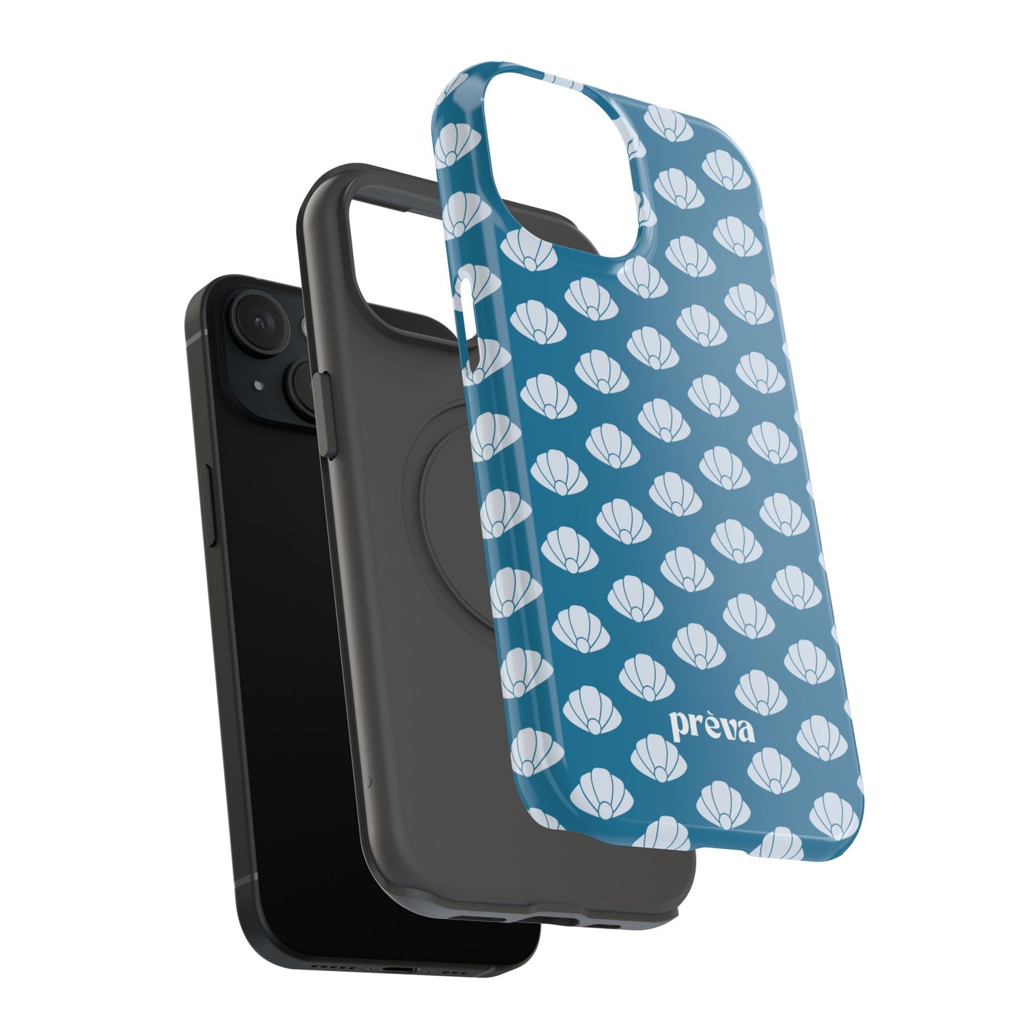 Shellfull teal Phone Case