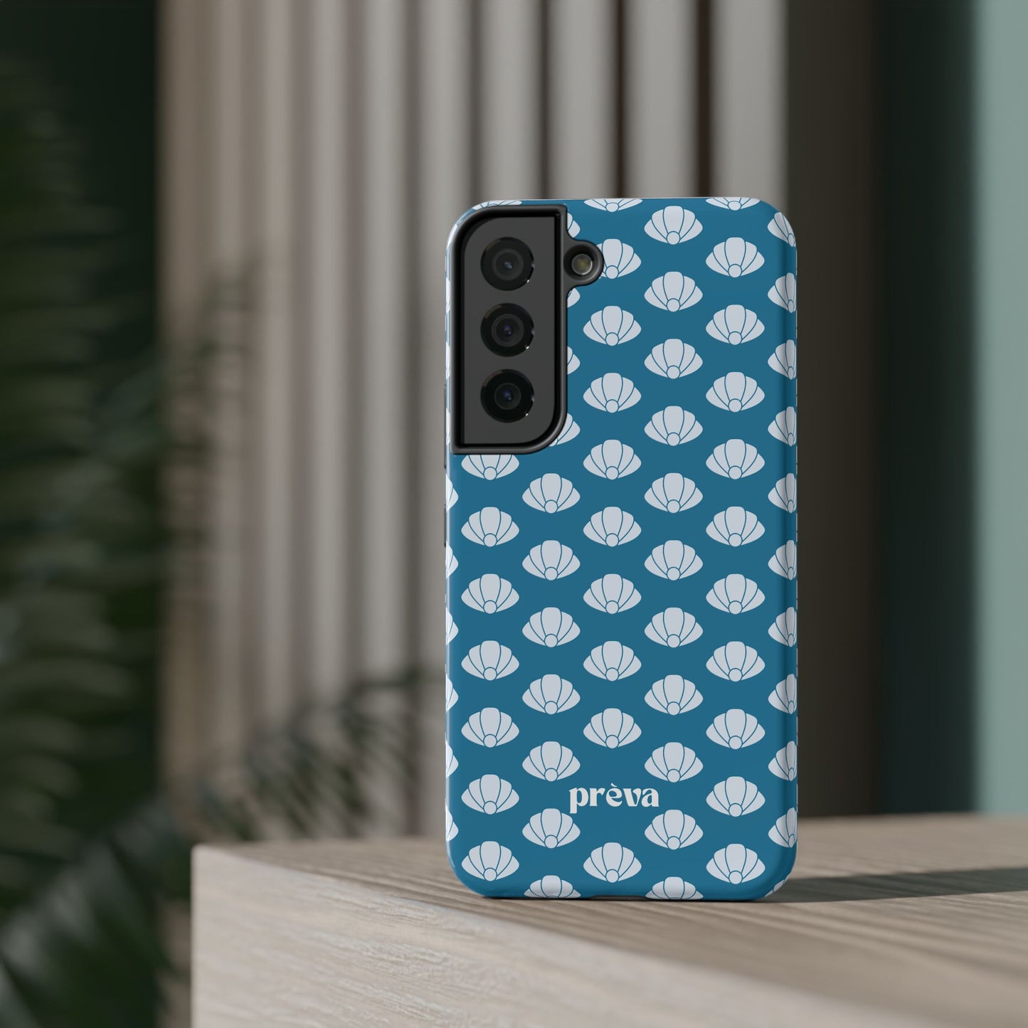 Shellfull teal Phone Case