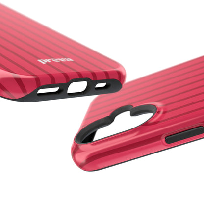 Pinky Red Stripes Phone Case
